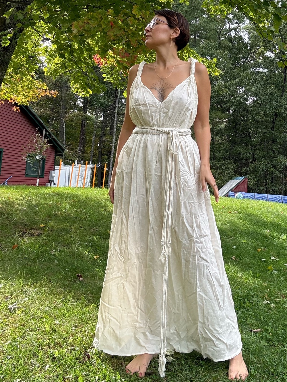 Maxi Boho Dress + corset!